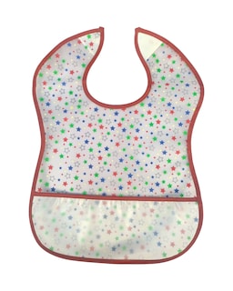 Foto 2 | Set de 3 Baberos Baby Room de Plástico Suave y Flexible con Bolsa Atrapa Moronas Diferentes Diseños y Colores