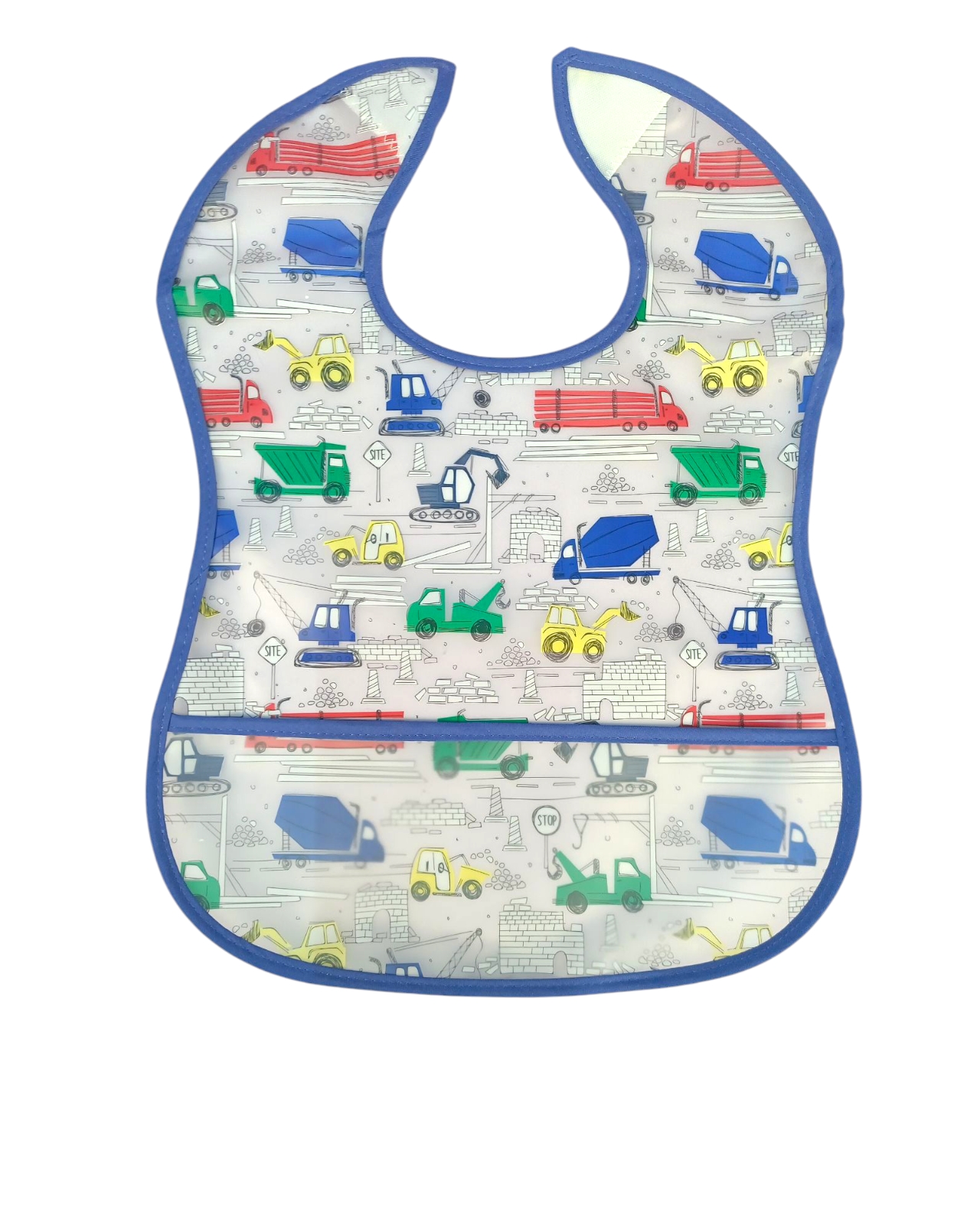 Foto 4 pulgar | Set de 3 Baberos Baby Room de Plástico Suave y Flexible con Bolsa Atrapa Moronas Diferentes Diseños y Colores