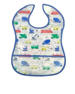 Foto 3 | Set de 3 Baberos Baby Room de Plástico Suave y Flexible con Bolsa Atrapa Moronas Diferentes Diseños y Colores