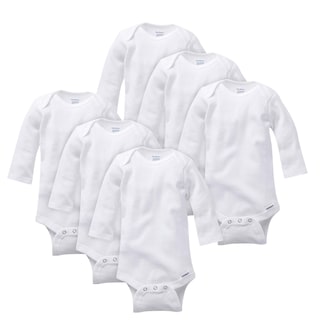 Foto 1 | Mono Gerber De Manga Larga Unisex Para Niños Pequeños, 4t, Blanco - Venta Internacional.