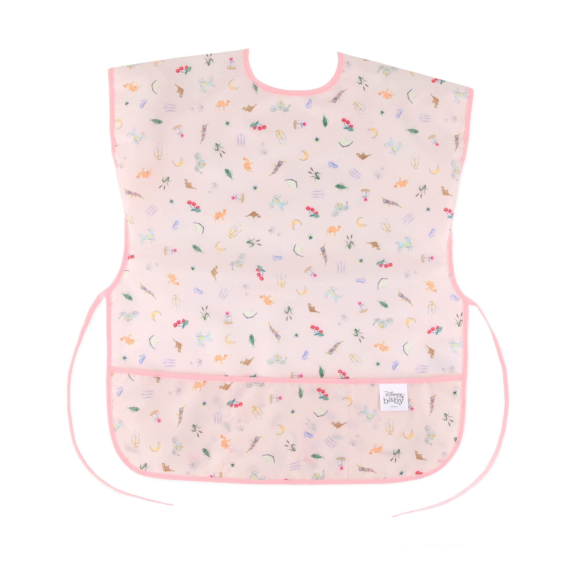 Foto 2 pulgar | Babero Impermeable De Manga Corta Smock Bumkins Disney De 3 A 7 Años - Venta Internacional.