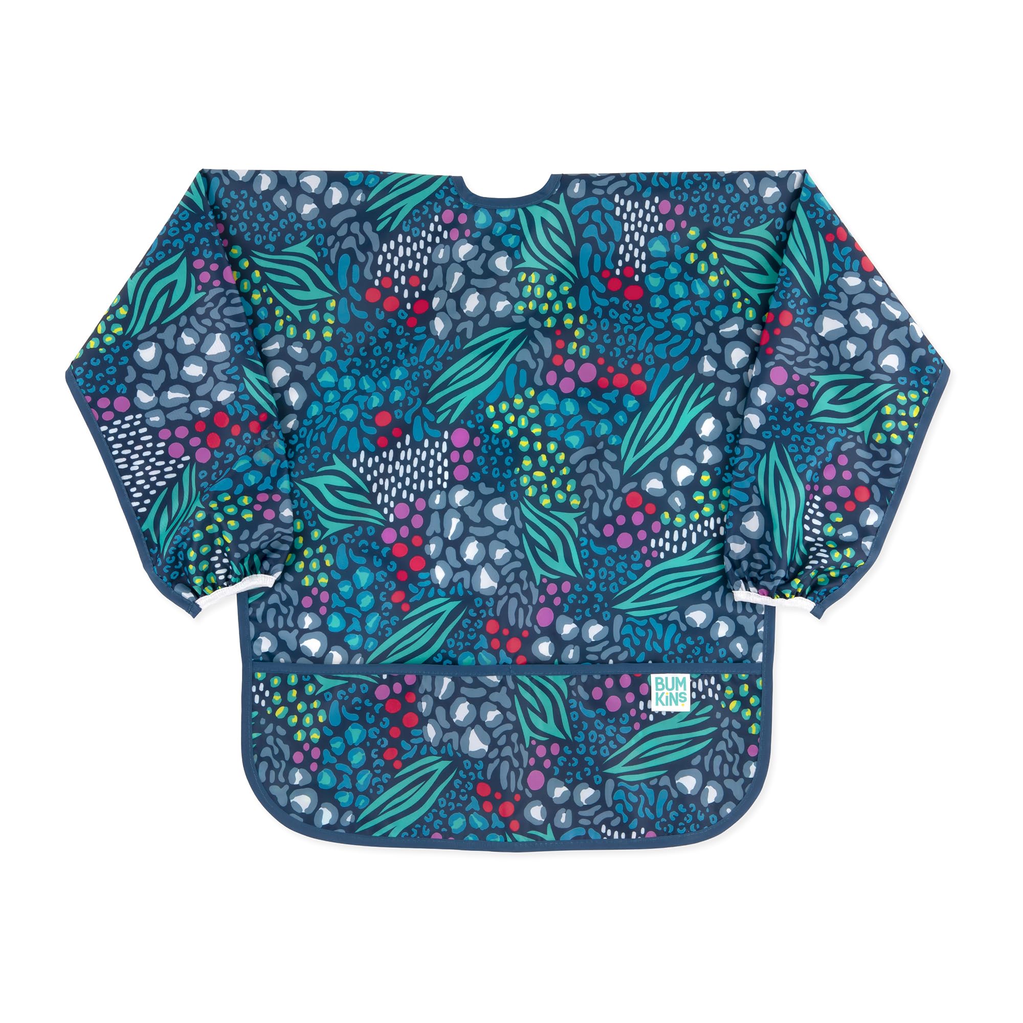 Foto 2 pulgar | Babero Impermeable Con Mangas Smock Bumkins Para Niños Pequeños De 3 A 5 Años En La Jungla - Venta Internacional.