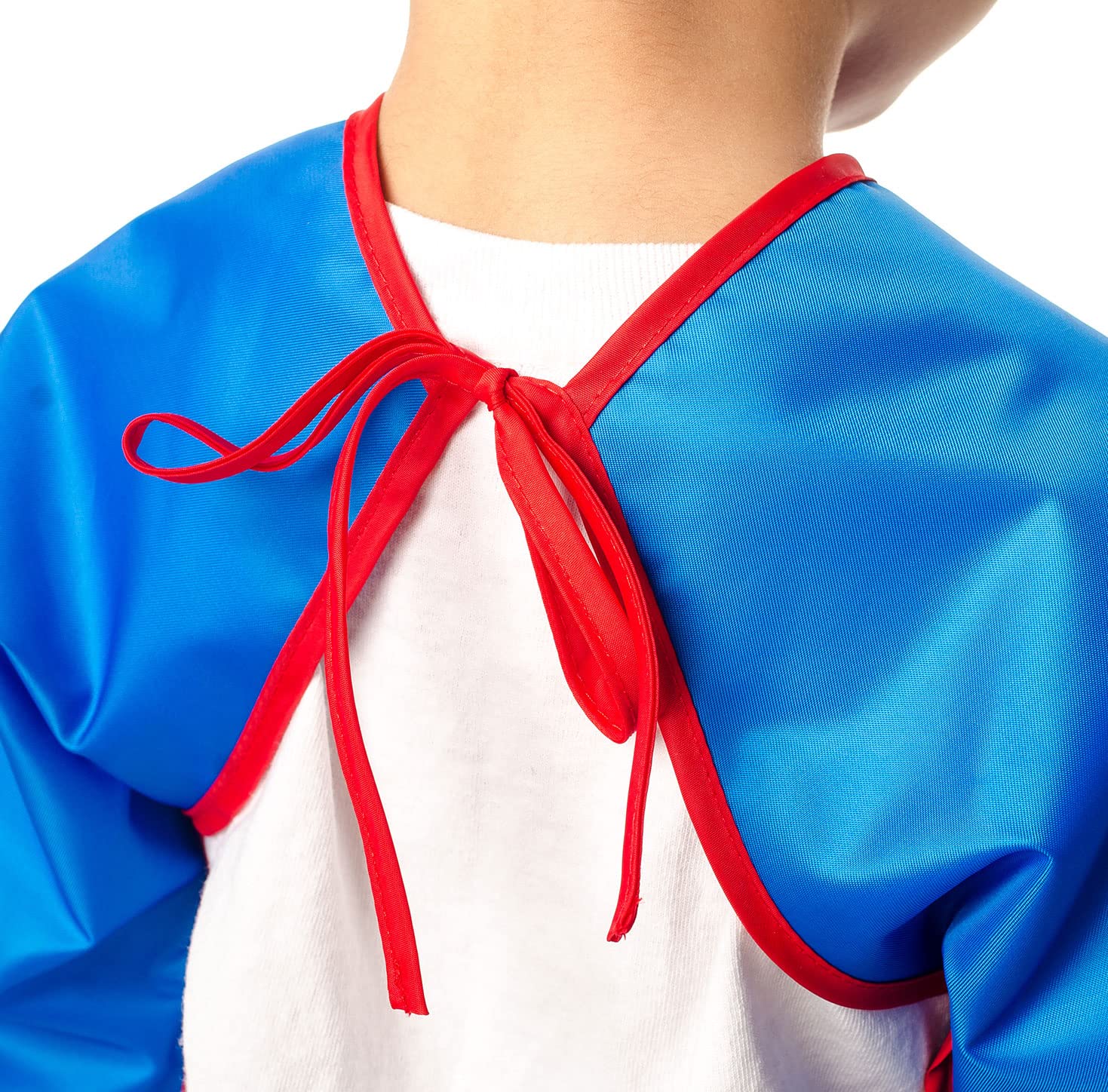 Foto 6 | Babero Con Mangas Superman Para Bebés Y Niños Pequeños De 6 A 24 Meses - Venta Internacional.