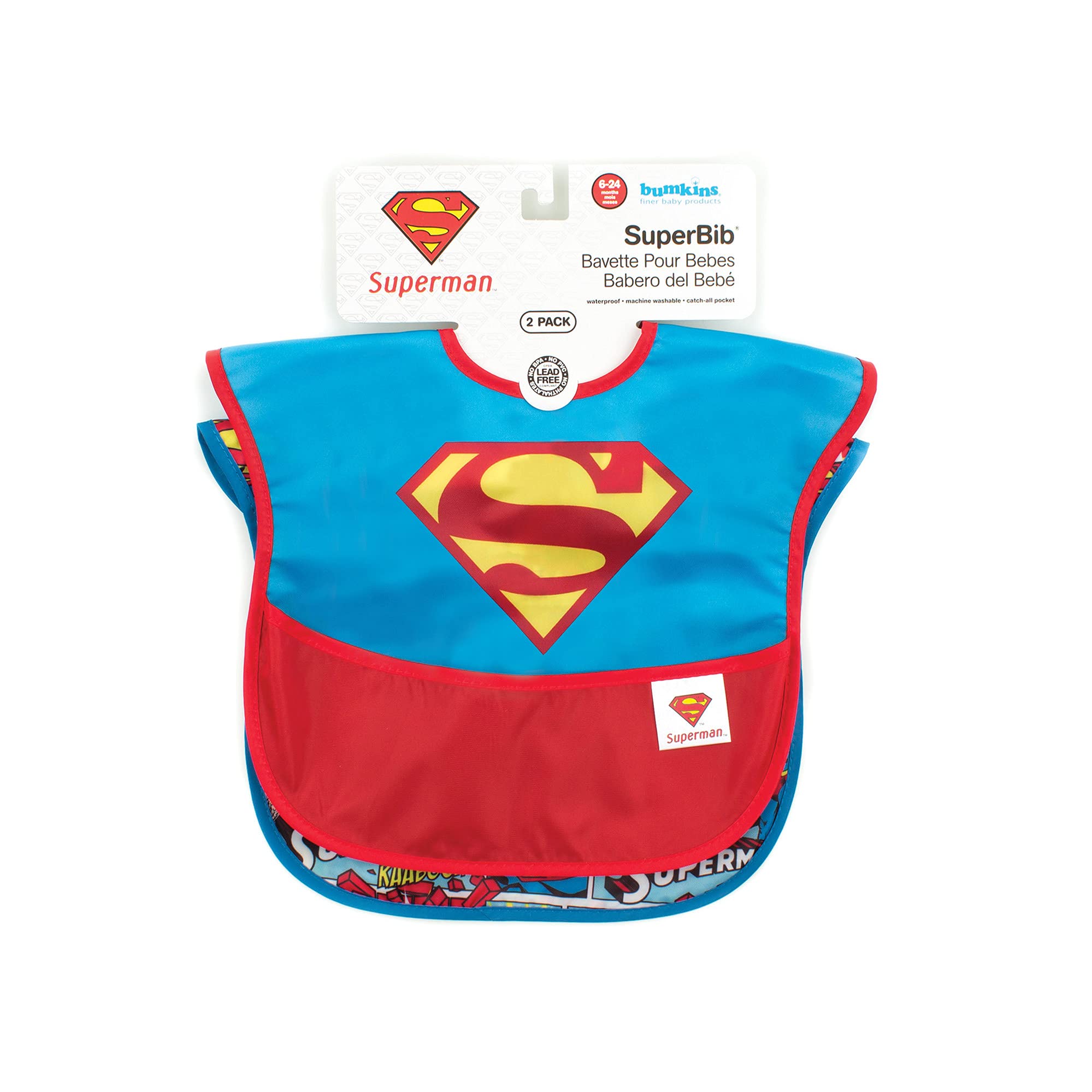 Foto 6 pulgar | Bib Bumkins Superbib A Prueba De Agua Para Bebés Y Niños Pequeños De 6 A 24 Meses - Venta Internacional.