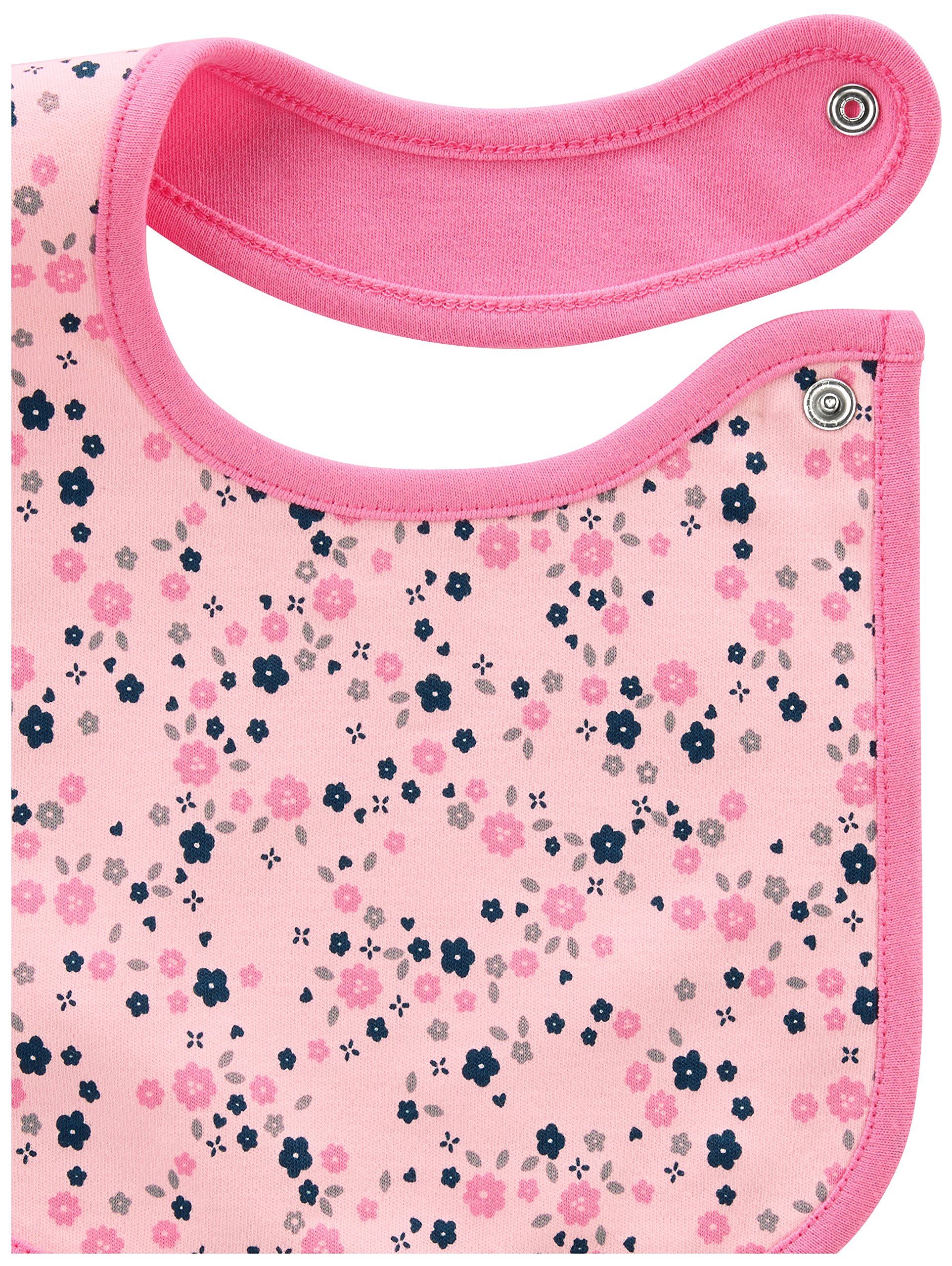 Foto 2 | Baberos Para Dentición Simple Joys De Carter's Baby, Paquete De 7 Unidades, Color Rosa Y Verde - Venta Internacional.