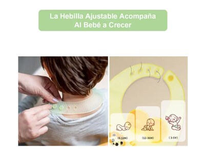 Foto 4 | 7 Pzs Xtellar Babero De Silicon Impermeable Sin Olor Para Bebé