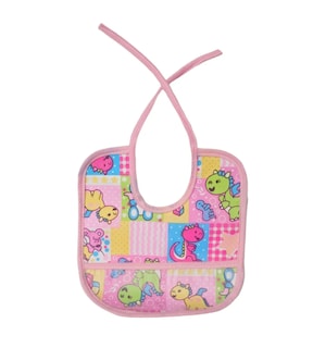 Foto 4 | 12 Piezas Baberos Para Bebe Tela Frente Impermeables Atras