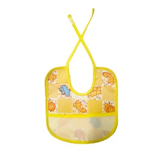 Foto 4 | 12 Piezas Baberos Para Bebe Tela Frente Impermeables Atras