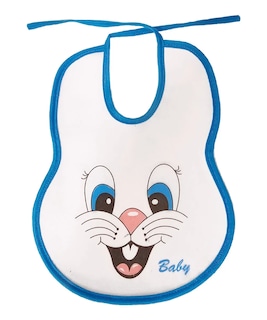 Foto 3 | ''babero Bebe De Tela Y Plastificado Atrás Impermeable 12pza De Conejos ''
