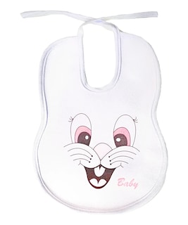 Foto 4 | ''babero Bebe De Tela Y Plastificado Atrás Impermeable 12pza De Conejos ''
