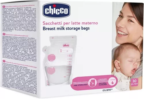 Foto 5 pulgar | Bolsa para Lactancia Chicco 250 Ml 30 Piezas