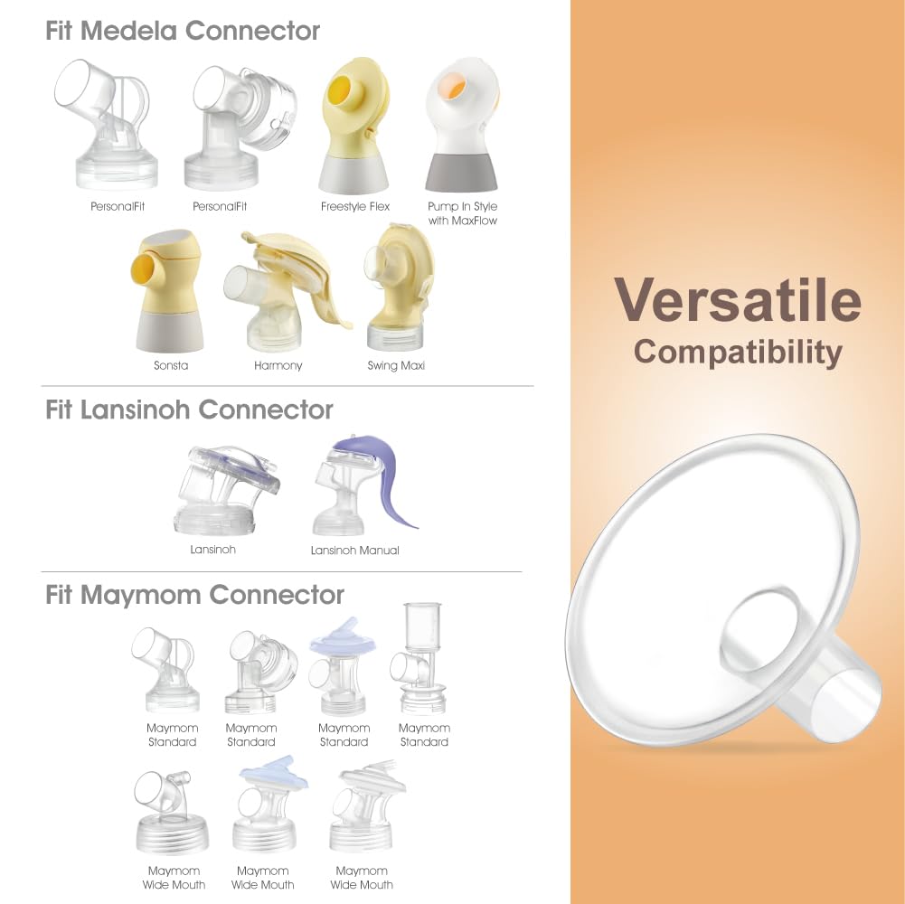 Foto 4 pulgar | Protector De Pecho Maymom Extra Grande De 34 Mm Para Bombas Medela, 2 Unidades Por Paquete - Venta Internacional.