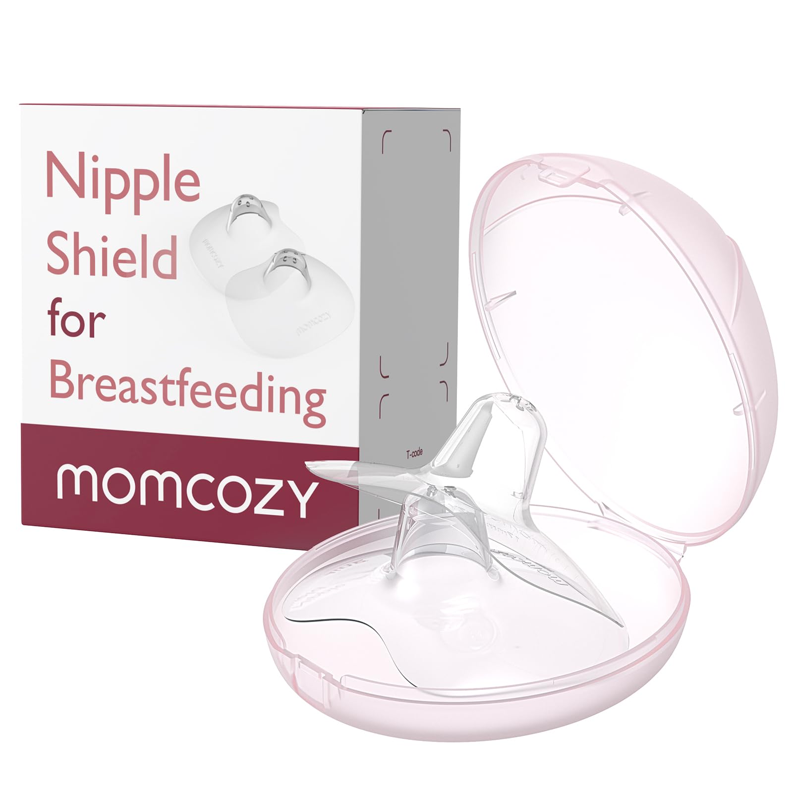 Foto 2 pulgar | Contact Nipple Shields Momcozy, 100% Silicona Apta Para Uso Alimentario - Venta Internacional.