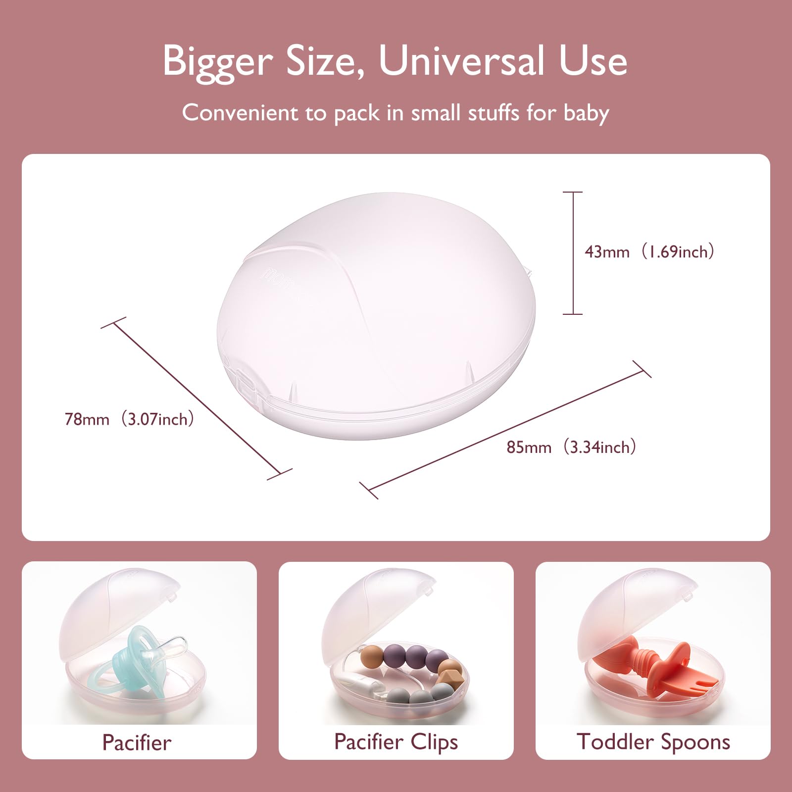 Foto 7 | Contact Nipple Shields Momcozy, 100% Silicona Apta Para Uso Alimentario - Venta Internacional.