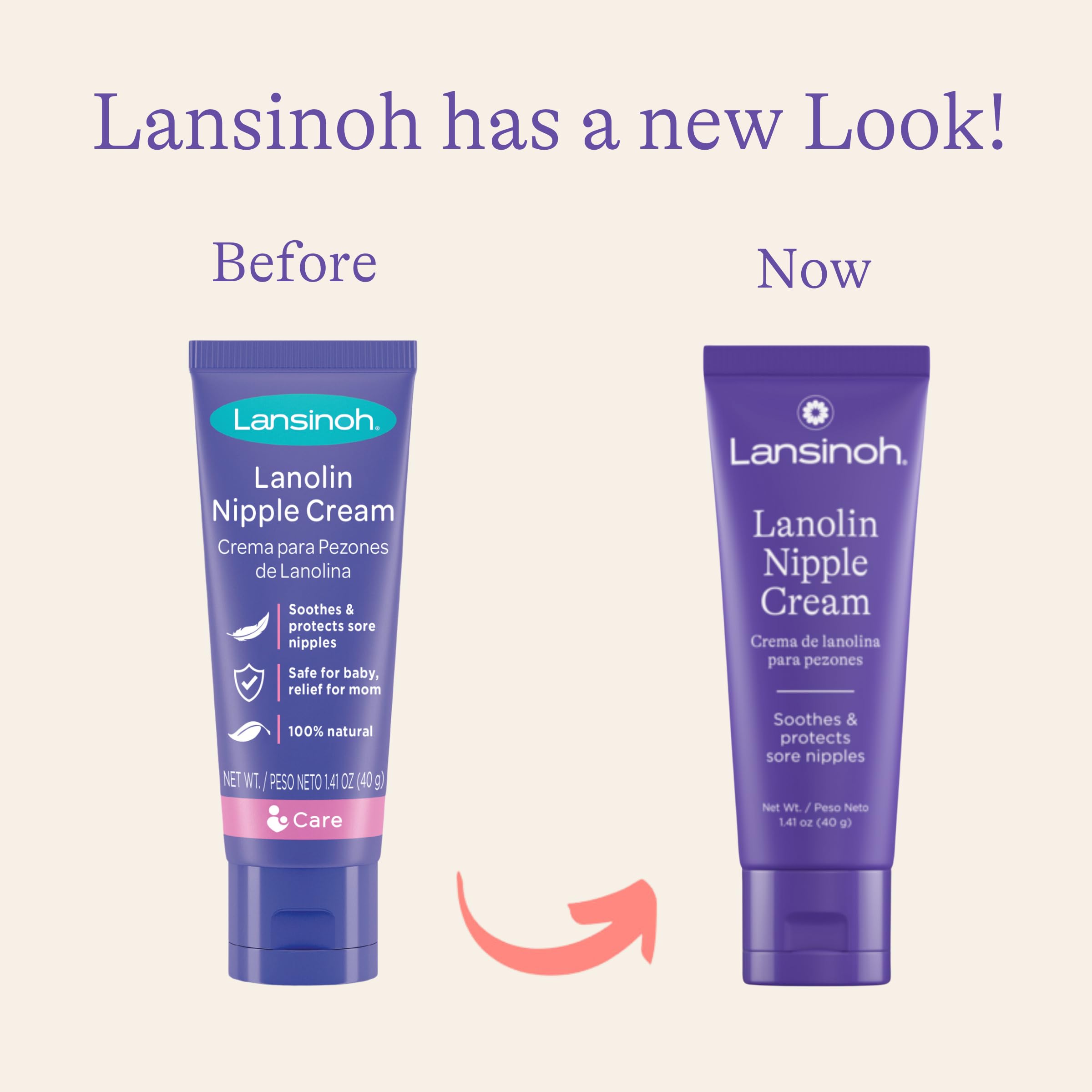 Foto 2 | Crema Para Pezones Lansinoh Lanolin 100% Natural 41 Ml Para Amamantar - Venta Internacional.