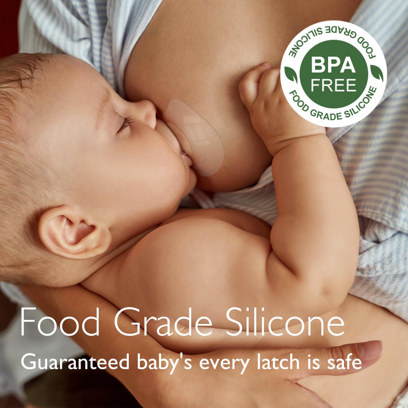 Foto 4 pulgar | Protectores Para Pezones Momcozy, 100% Silicona Apta Para Uso Alimentario, 20 Mm - Venta Internacional.