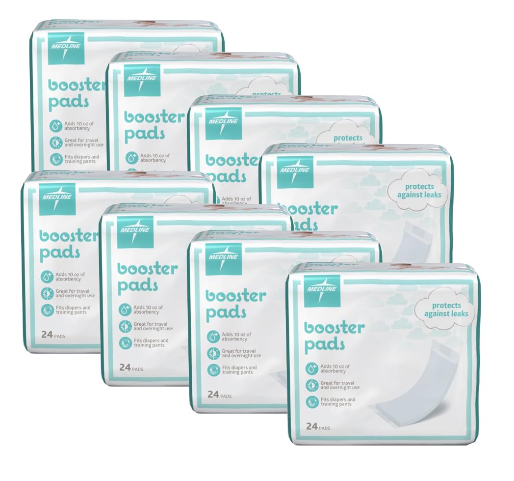 Foto 1 | Duplicador De Pañales Para Bebés Booster Pads Medline, 192 Unidades - Venta Internacional.