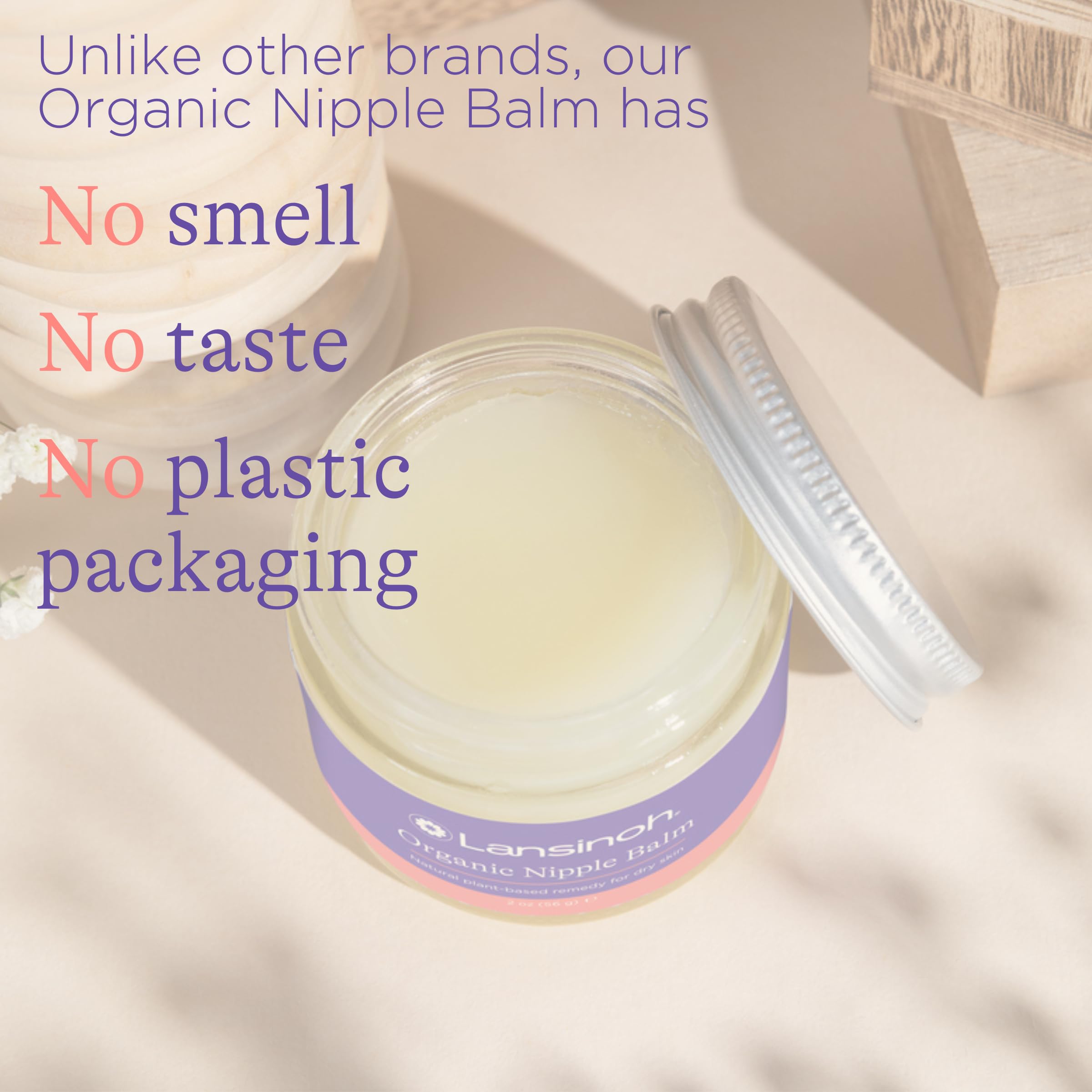 Foto 5 pulgar | Crema Para Pezones Lansinoh Organic 120 Ml, Paquete De 2 - Venta Internacional.