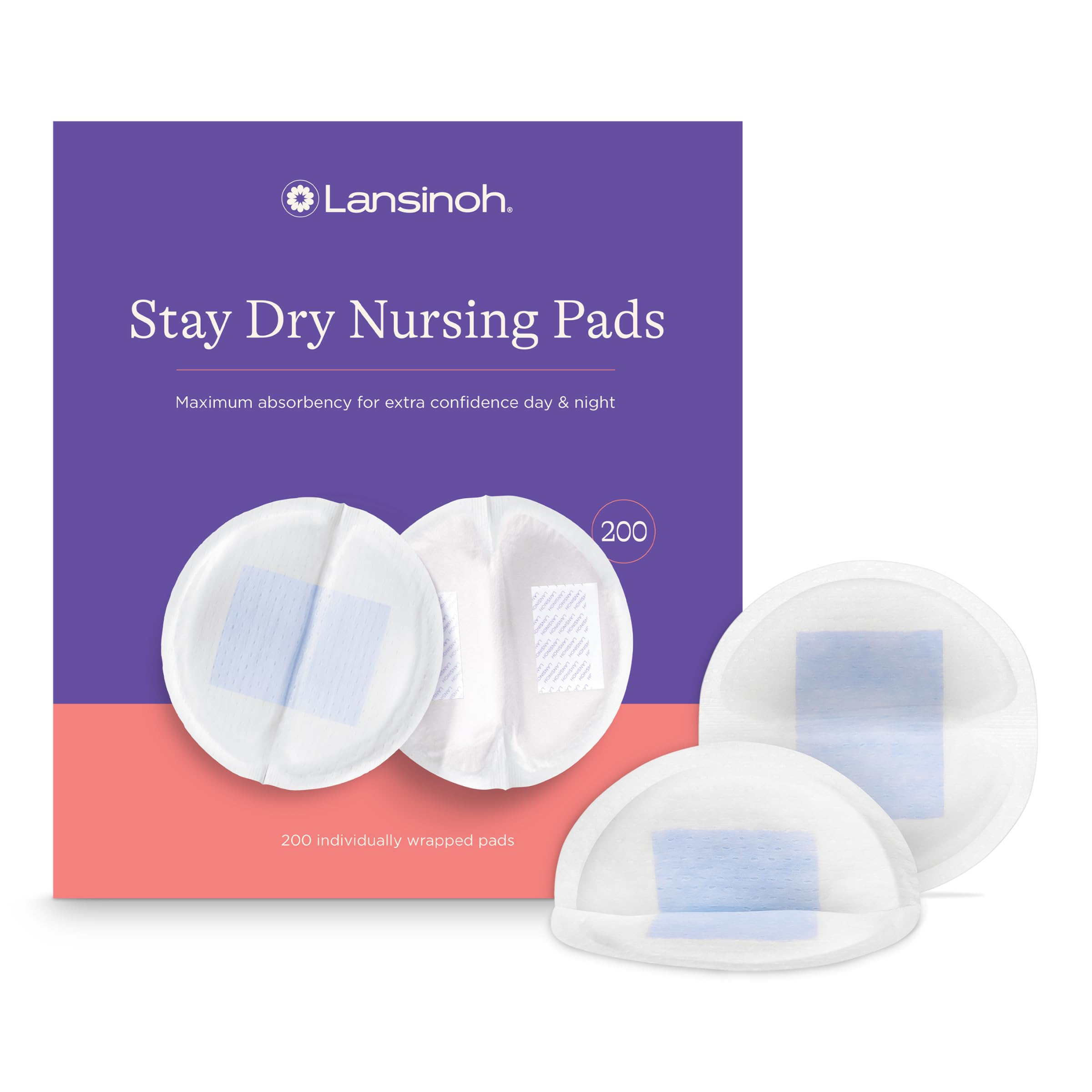 Foto 1 | Almohadillas De Lactancia Desechables Lansinoh Stay Dry, 200 Unidades - Venta Internacional.