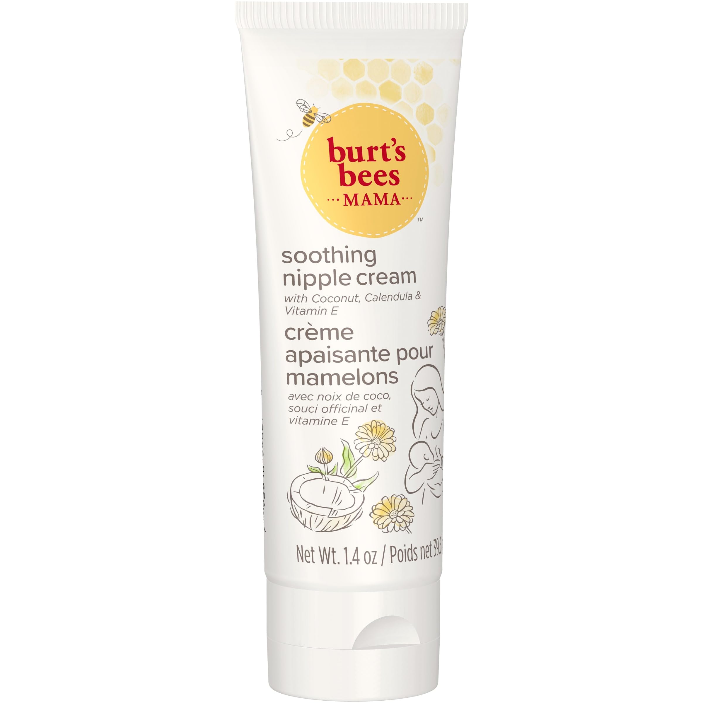 Foto 8 pulgar | Crema Para Pezones Burts Bees Mama Soothing 41 Ml Con Caléndula De Coco - Venta Internacional.