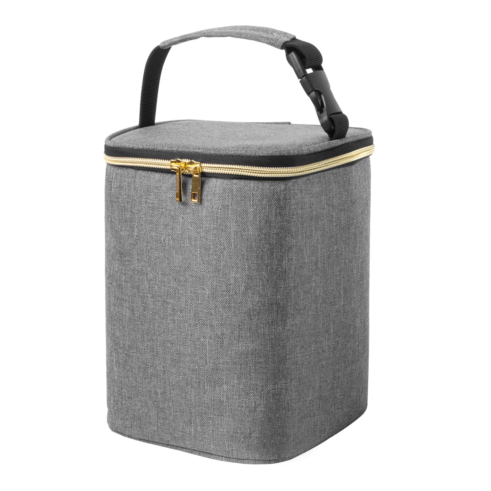 Foto 2 pulgar | Bolsa Térmica Para Leche Materna Teamoy Para 4 Biberones De Hasta 270 Ml, Color Gris - Venta Internacional.