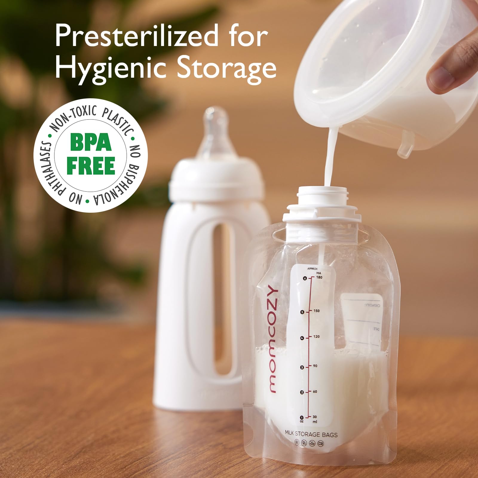 Foto 7 | Kit De Almacenamiento Y Alimentación De Leche Materna Momcozy 3 En 1, 25 Piezas - Venta Internacional.