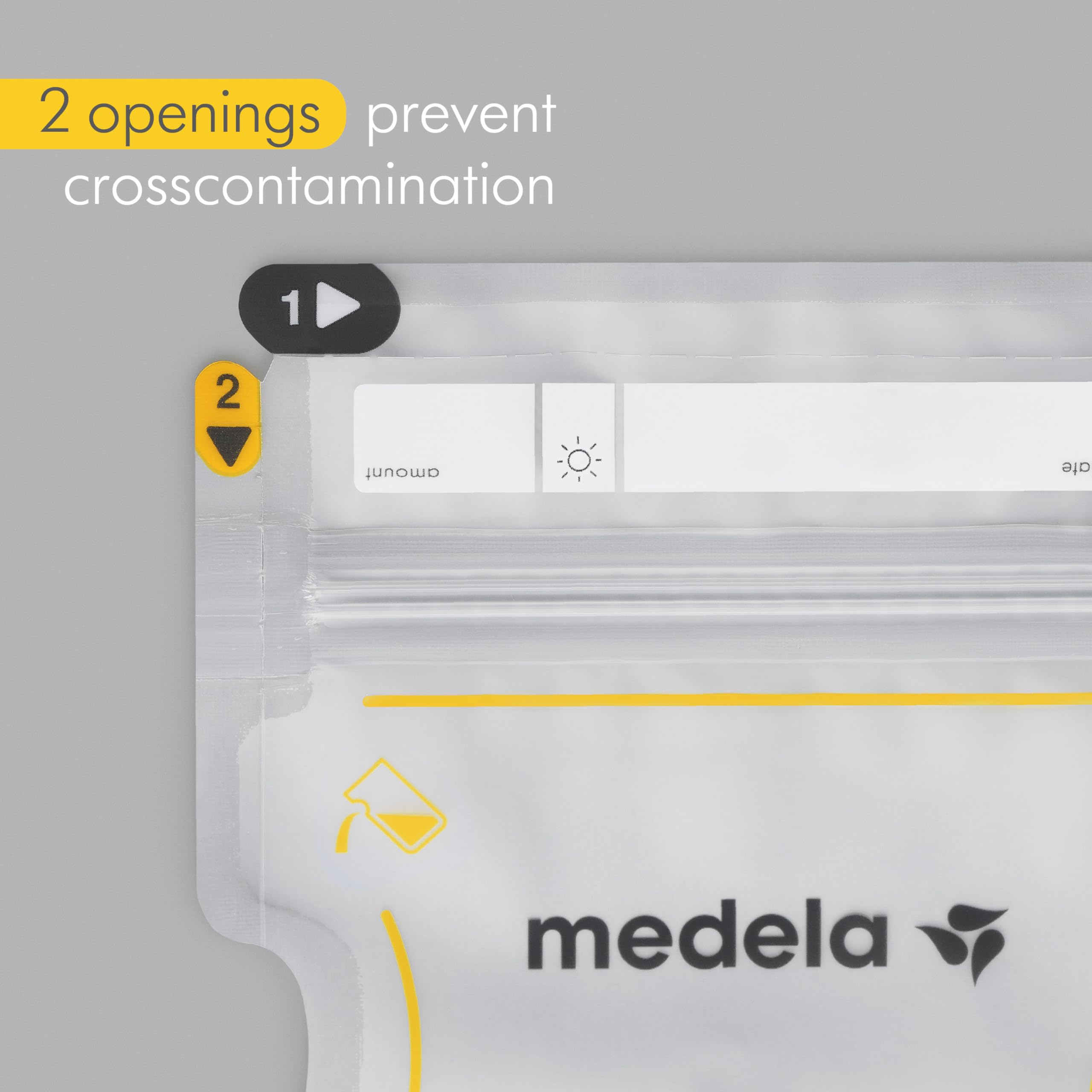 Foto 5 pulgar | Bolsas De Almacenamiento De Leche Materna Medela Easy Pour 210 Ml, 200 Unidades - Venta Internacional.