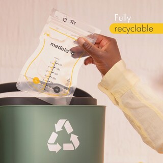 Foto 7 | Bolsas De Almacenamiento De Leche Materna Medela Easy Pour 210 Ml, 200 Unidades - Venta Internacional.