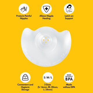 Foto 3 | Póngase En Contacto Con Nipple Shields Medela Si Tiene Dificultades Con La Lactancia - Venta Internacional.