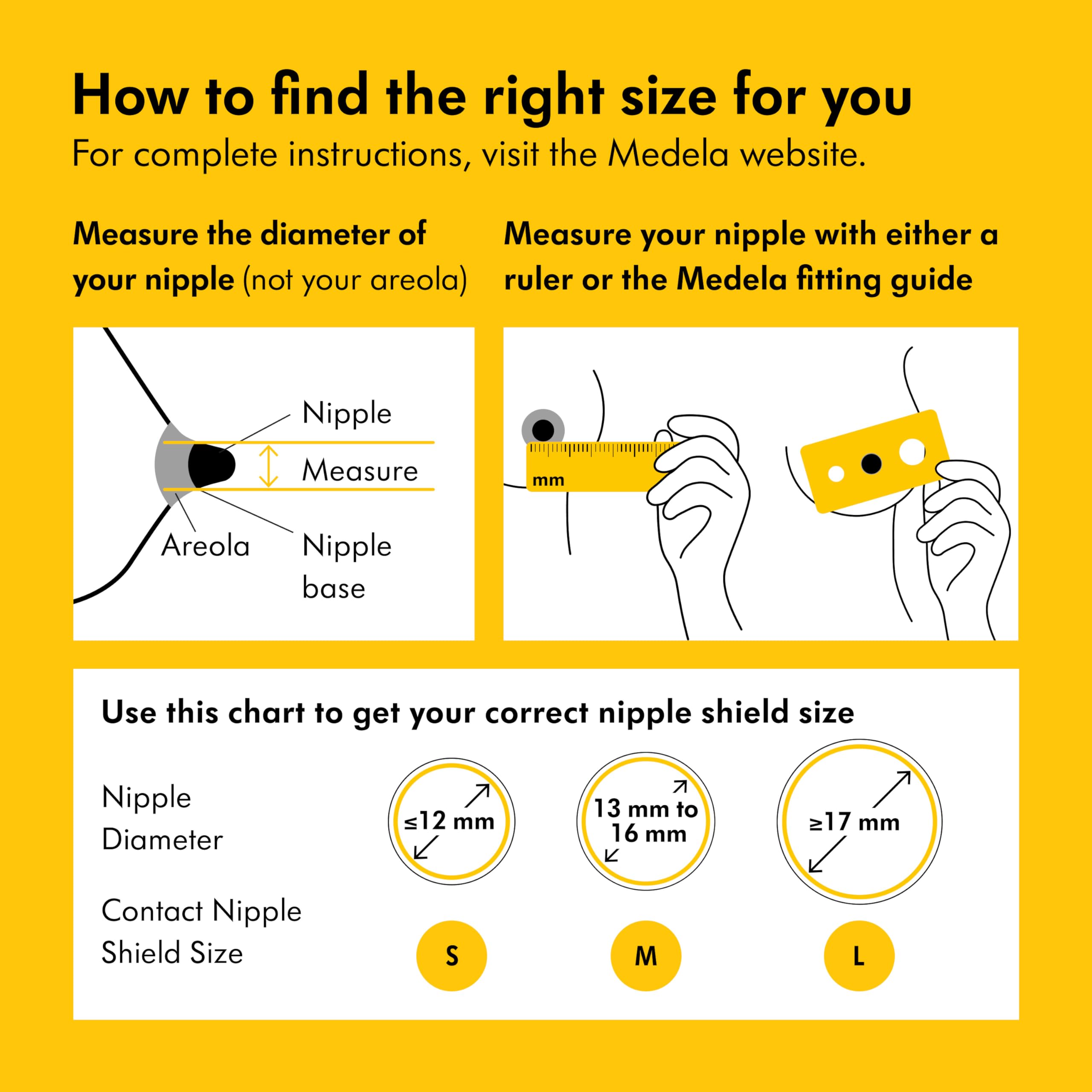 Foto 5 pulgar | Póngase En Contacto Con Nipple Shields Medela Si Tiene Dificultades Con La Lactancia - Venta Internacional.