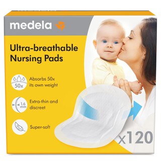 Foto 1 | Almohadillas De Lactancia Medela, Ultrarrepirables Y Muy Absorbentes, 120 Unidades - Venta Internacional.