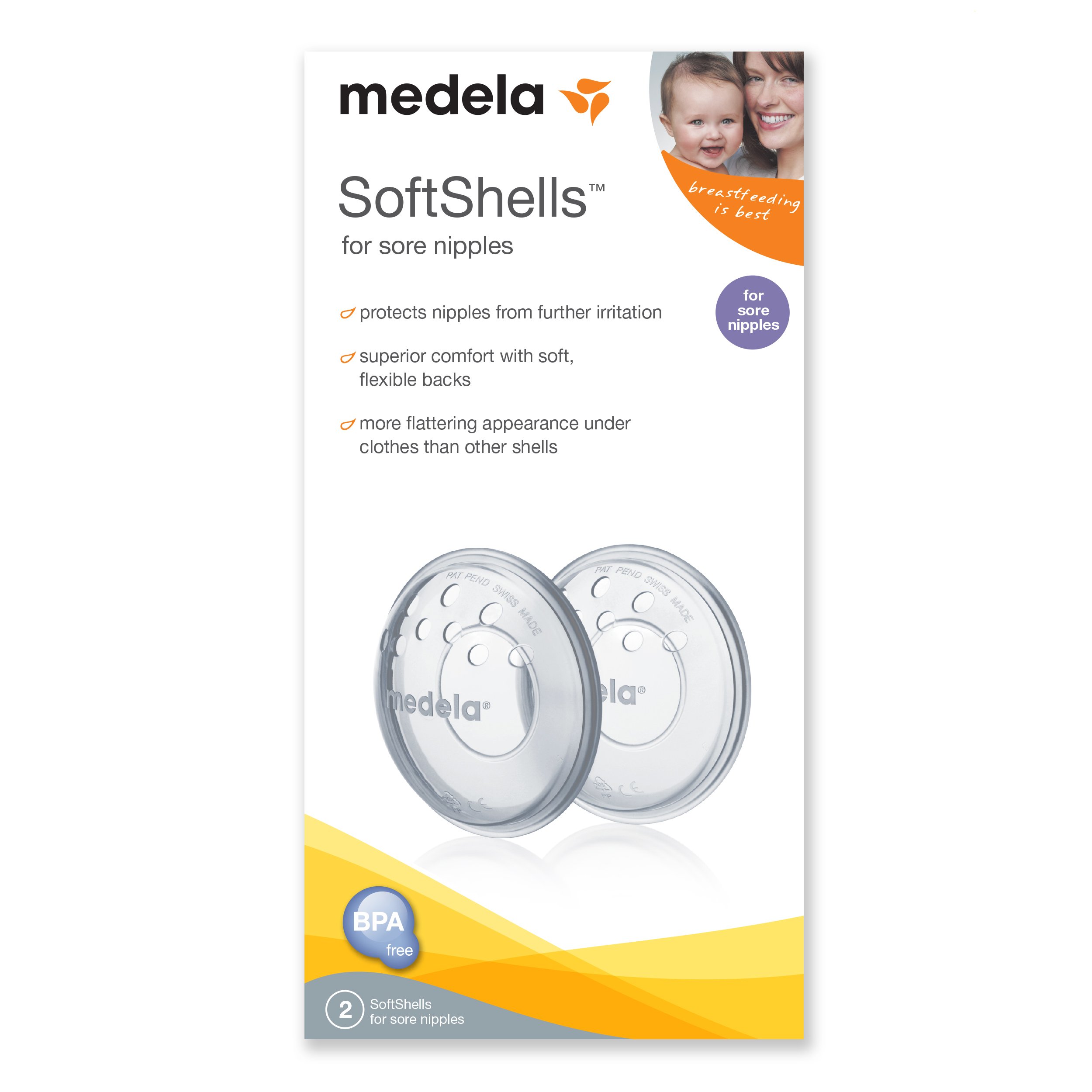 Foto 5 pulgar | Protector Mamario Y Protector De Pezones Para Pezones Doloridos | Medela - Venta Internacional.