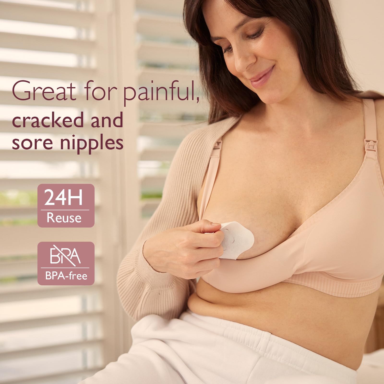 Foto 5 pulgar | Almohadillas De Hidrogel Para Pezones Momcozy Soothies Gel Nursing, 12 Unidades - Venta Internacional.