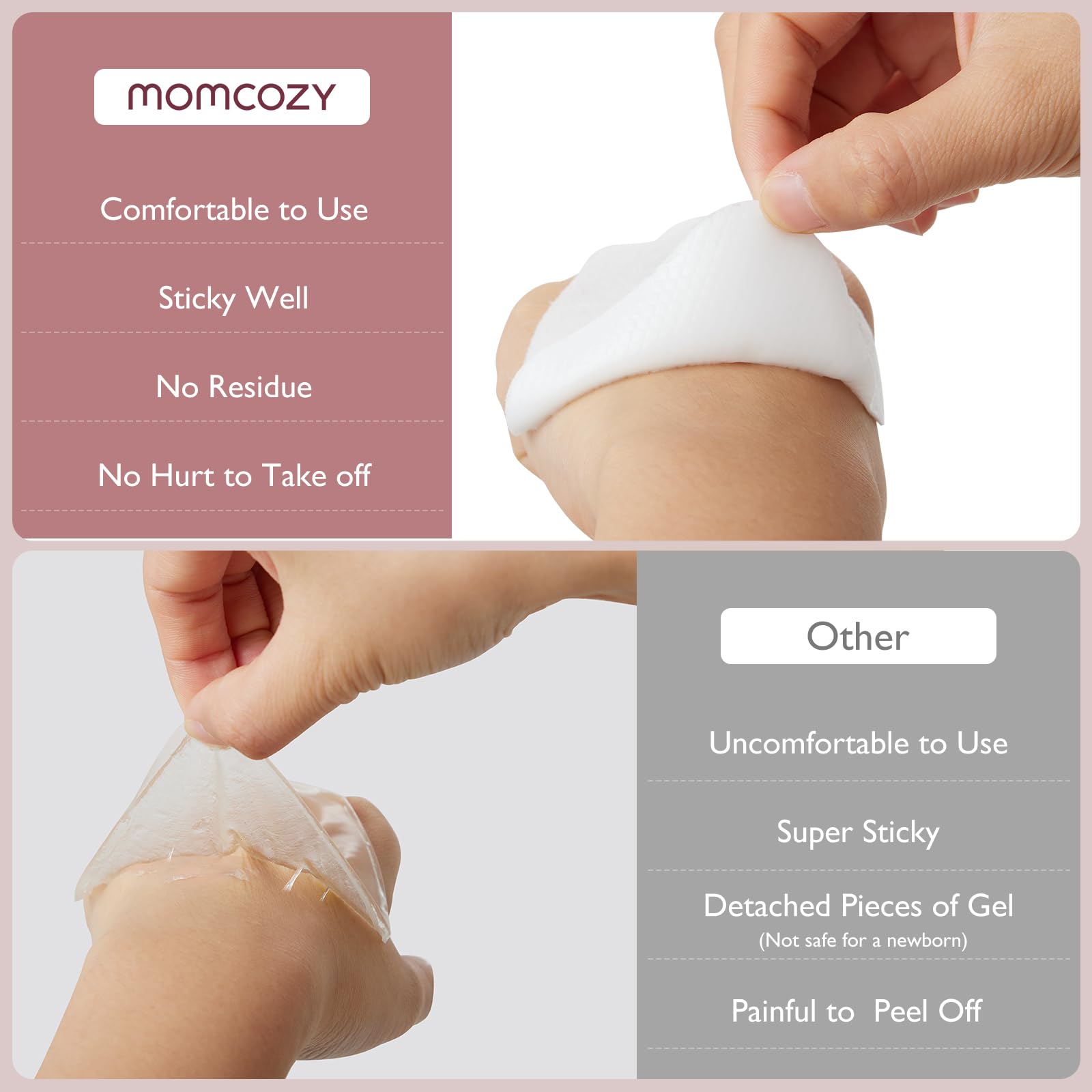 Foto 7 pulgar | Almohadillas De Hidrogel Para Pezones Momcozy Soothies Gel Nursing, 12 Unidades - Venta Internacional.