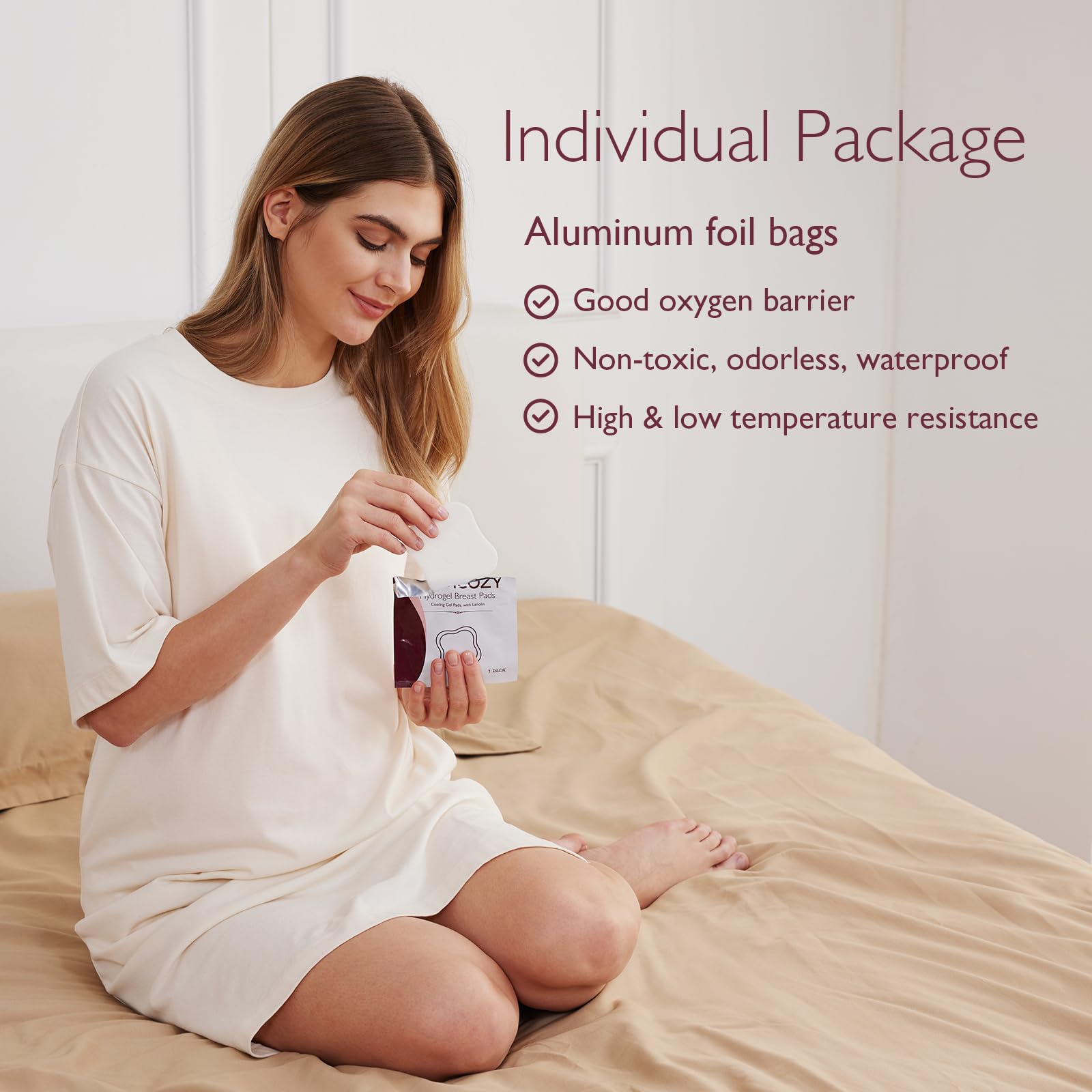 Foto 7 | Almohadillas De Hidrogel Para Pezones Momcozy Soothies Gel Nursing, 12 Unidades - Venta Internacional.
