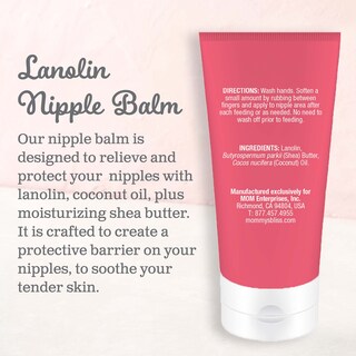 Foto 2 | Bálsamo Para Pezones Mommy's Bliss Lanolin Con Aceite De Coco Y Karité 60 Ml - Venta Internacional.