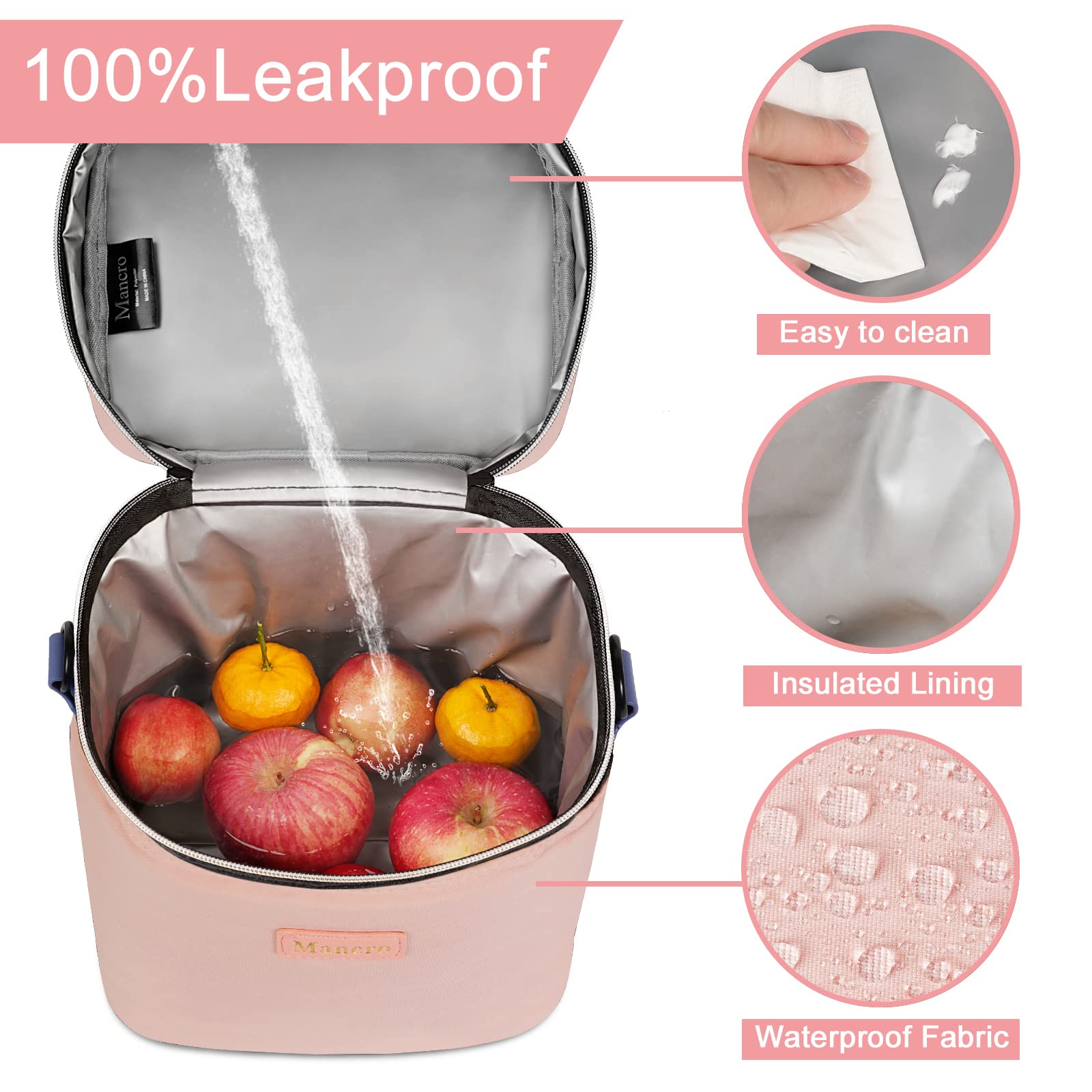 Foto 5 pulgar | Nevera Mancro Para Leche Materna Con Capacidad Para 6 Biberones De Hasta 270 Ml  Color Rosa - Venta Internacional.