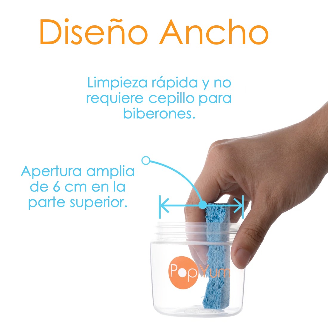 Foto 8 pulgar | Biberón Anticólico Popyum para Bebé para Mezclar Fórmula 5oz / 150 ml Paquete de 1 Pieza