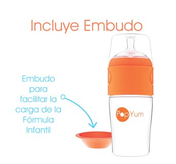 Foto 6 | Popyum Biberón Anticólico De Bebé Para Mezclar Fórmula 9oz / 260ml Paquete De 2 Piezas