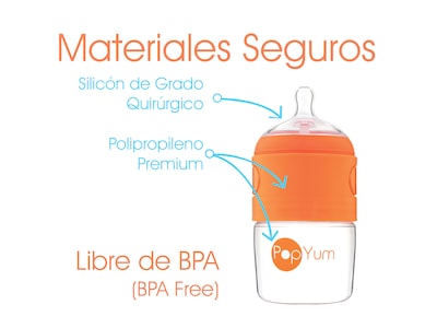 Foto 6 | Popyum Biberón Anticólico De Bebé Para Mezclar Fórmula 5oz / 150ml Paquete De 2 Piezas
