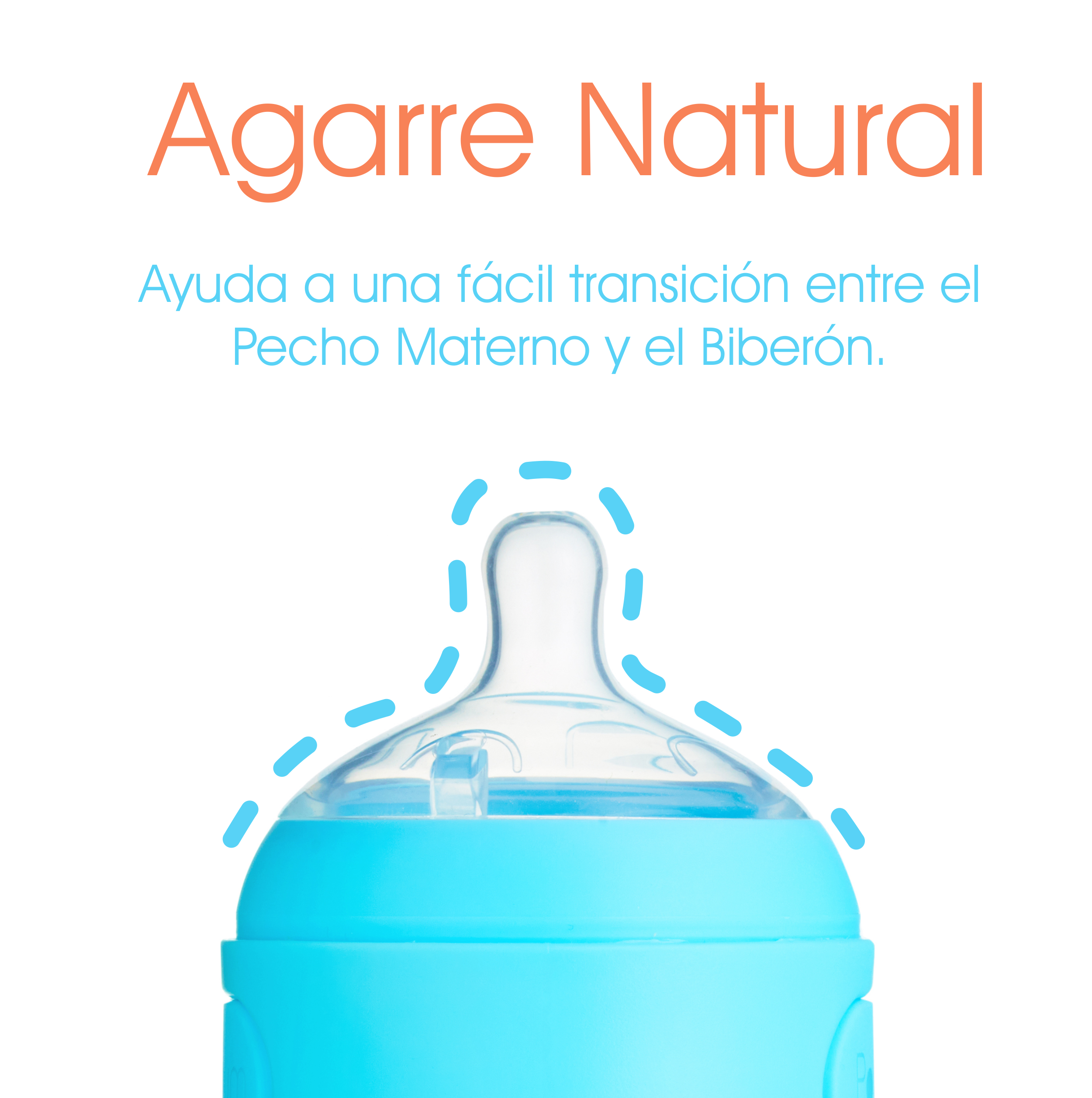 Foto 5 pulgar | Popyum Biberón Anticólico De Bebé Para Mezclar Fórmula 5oz / 150ml Paquete De 3 Piezas Azul