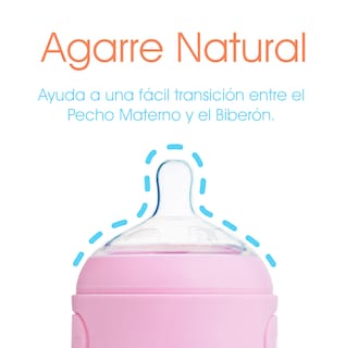 Foto 4 | Popyum Biberón Anticólico De Bebé Para Mezclar Fórmula 9oz / 260ml Paquete De 2 Piezas Rosa
