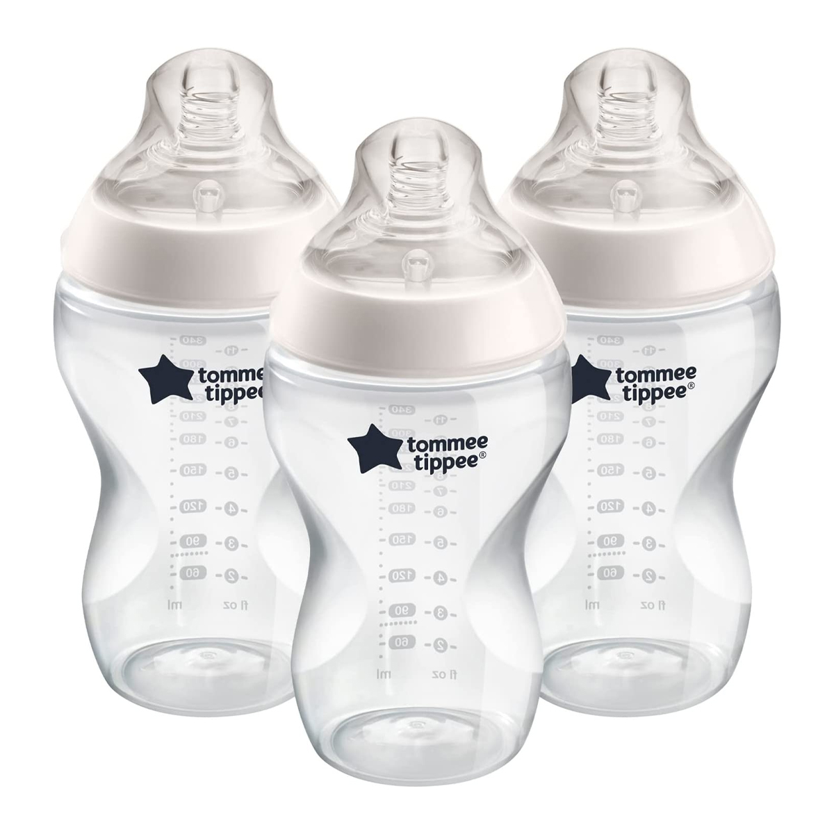 Foto 2 pulgar | Biberones Tommee Tippee 522543 color Transparente 11 Oz 3 Piezas