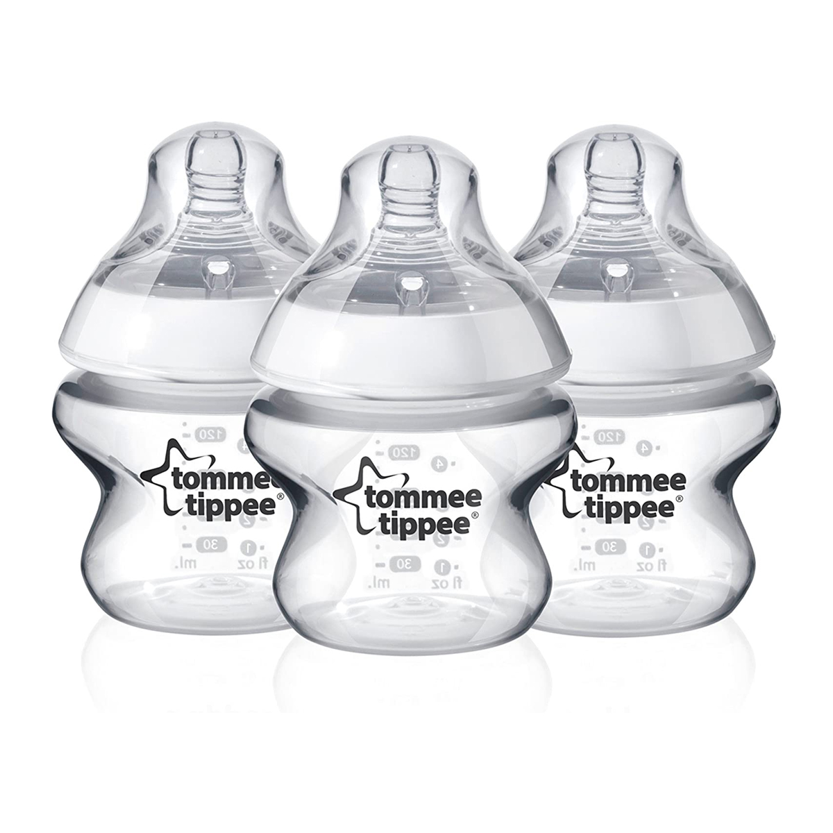 Foto 2 pulgar | Biberones Tommee Tippee Close To Nature 5 Oz 3 Piezas color Tranparente