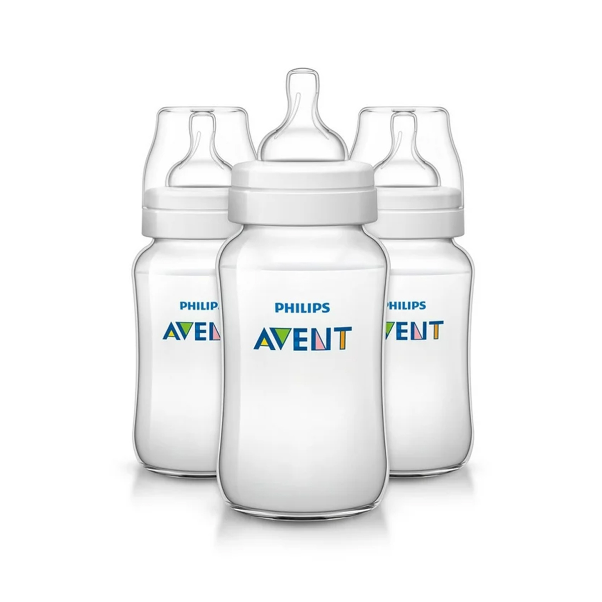 Biberones Avent Anticólicos de 11 Oz 3 Piezas