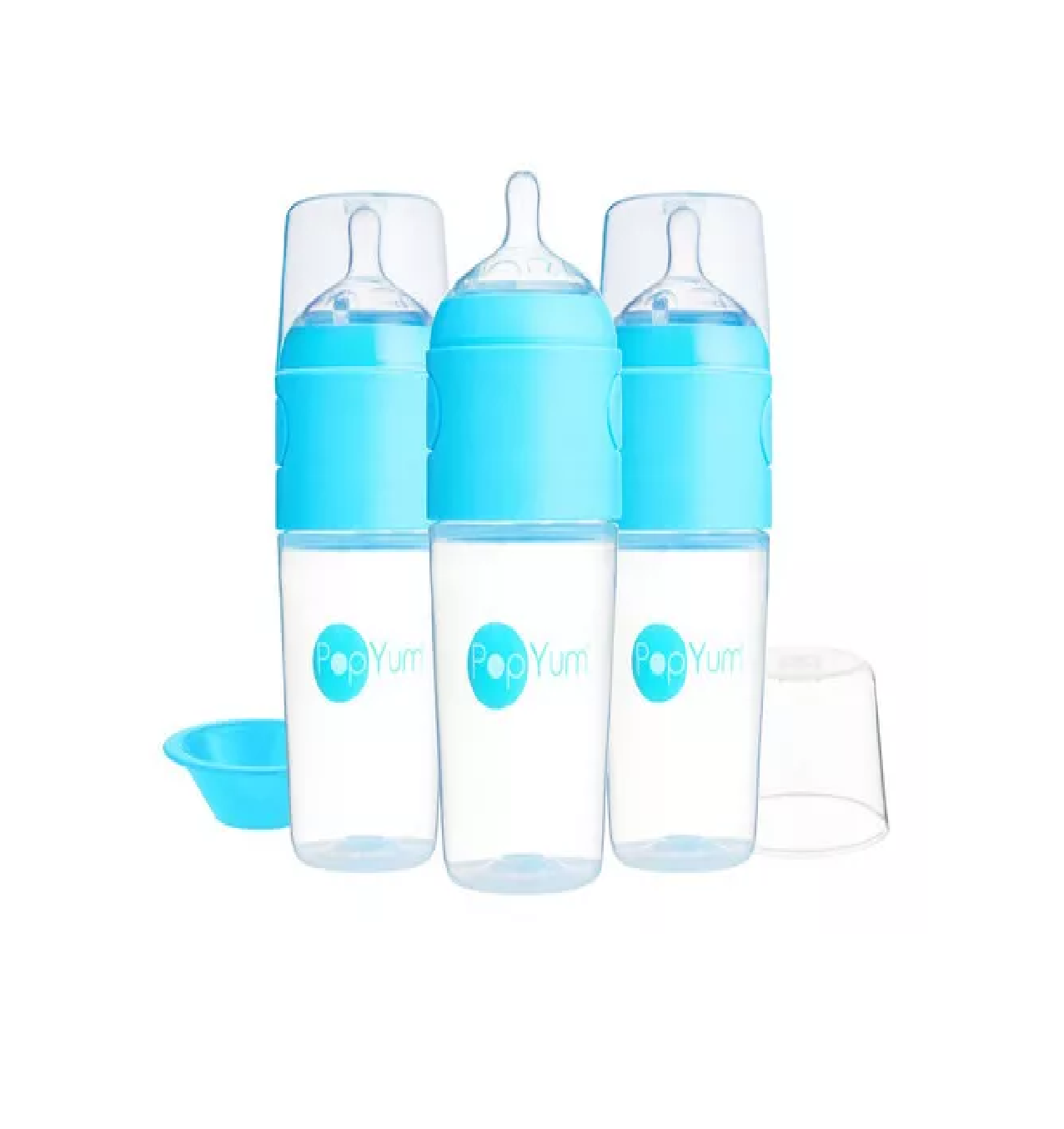 Foto 2 | Biberón Anticólico para Bebé 9 Oz 3 Piezas Azul