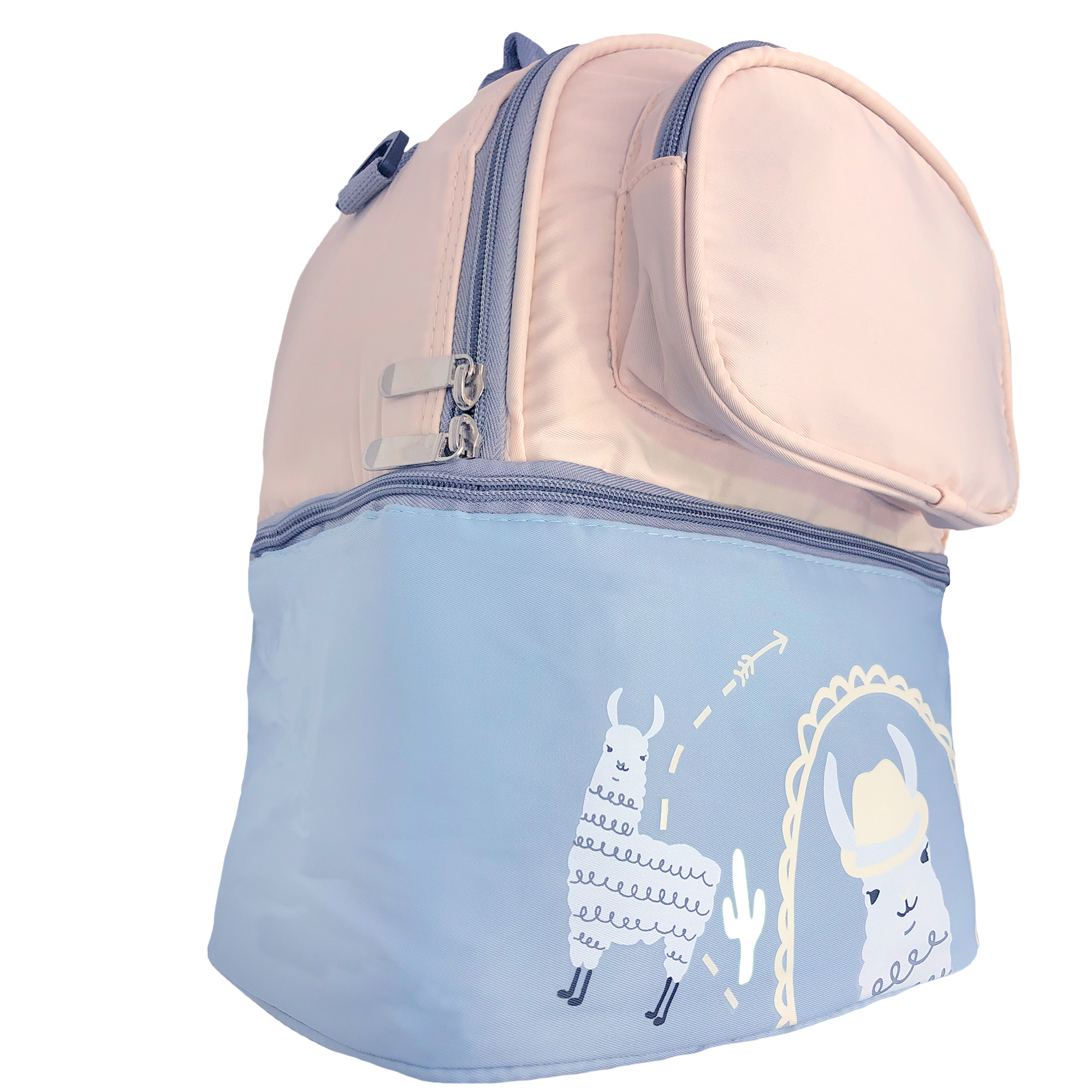 Porta Biberones Mochila Térmica Ecobaby Original Azul