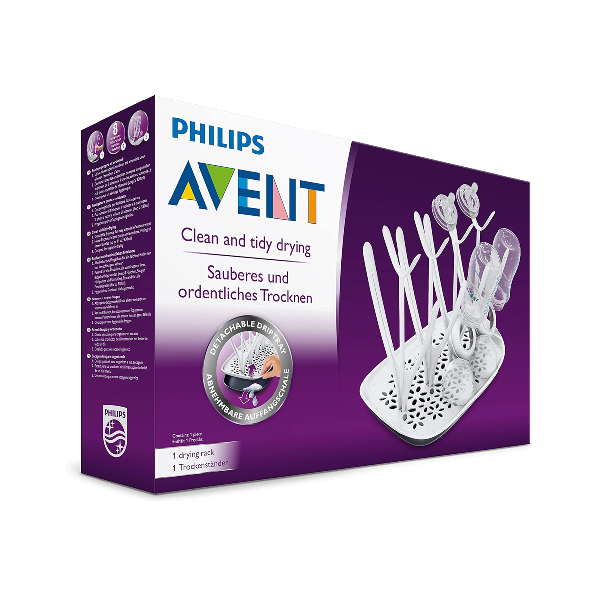 Foto 5 pulgar | Escurridor de Biberones Philips Avent Blanco