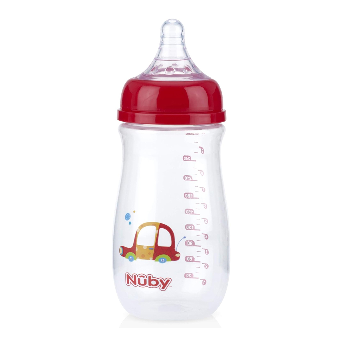 Biberón Nuby Simply 9oz Rojo