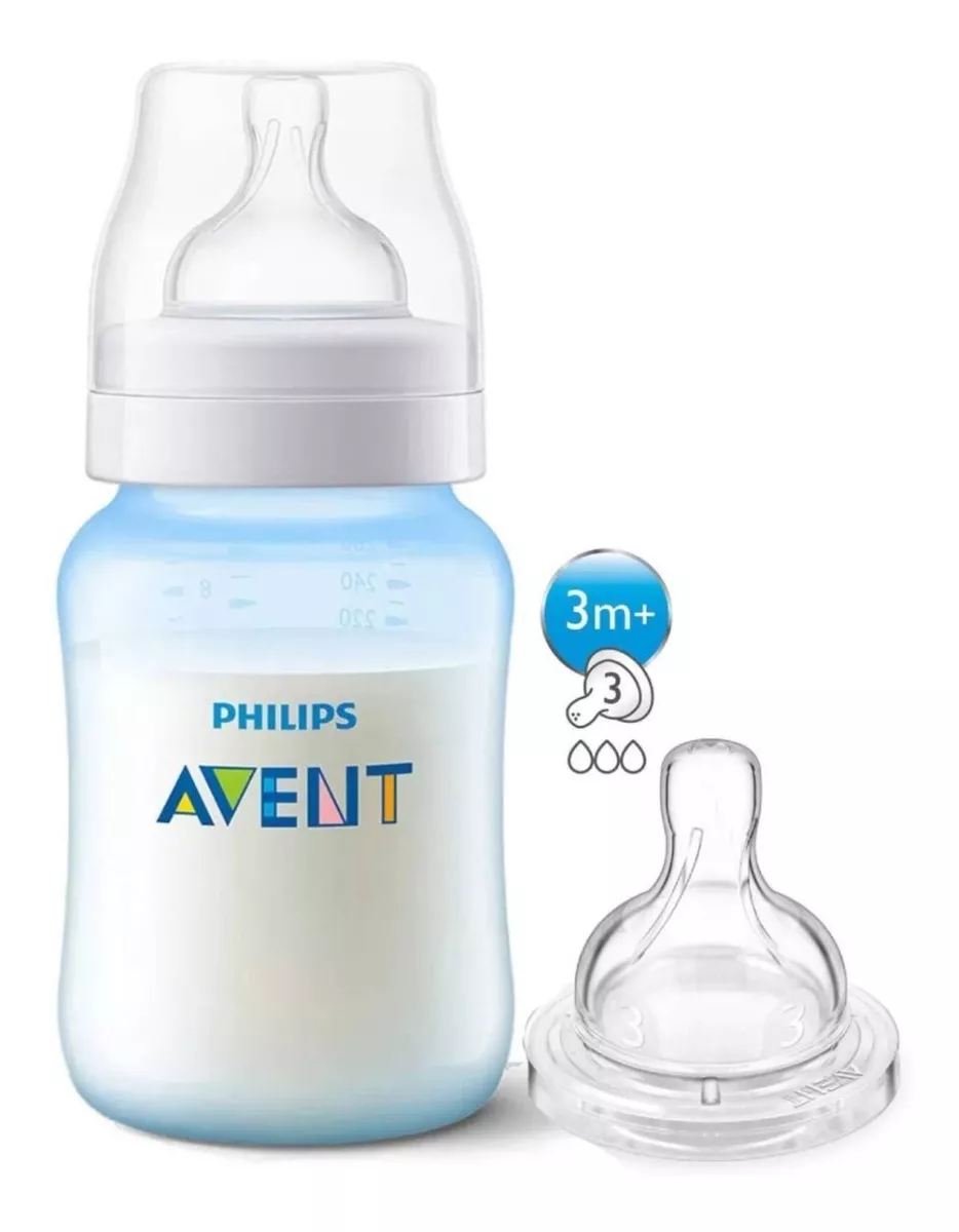 Foto 4 pulgar | Biberón Anticólicos Avent Natural 9 Oz con Tetina Adicional